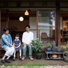 庭と縁側と照明。 現代になじむ