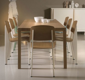 wood chair -2- 美しい木目を引き立てる バイカラー＆異素材ミックスチェア | Interior | 100%LiFE