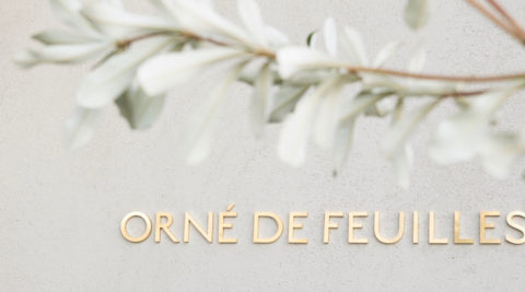 Orné de Feuilles新しいオルネ ド フォイユは、テーマにより変化する実験店舗