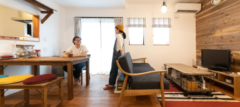 自分たちらしくリメイク好きなものに囲まれて暮らすヴィンテージライクな家