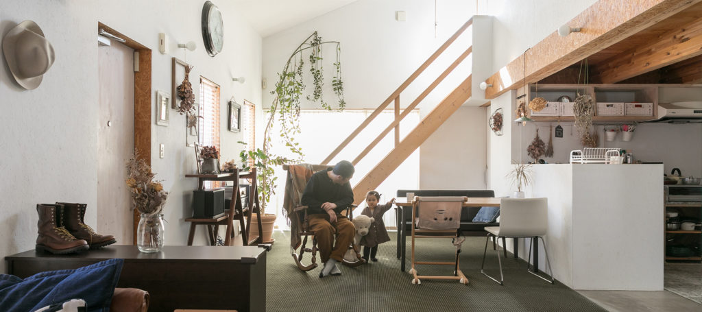 米軍ハウスが並ぶ街アメリカンスタイルの平屋住宅をチョイス