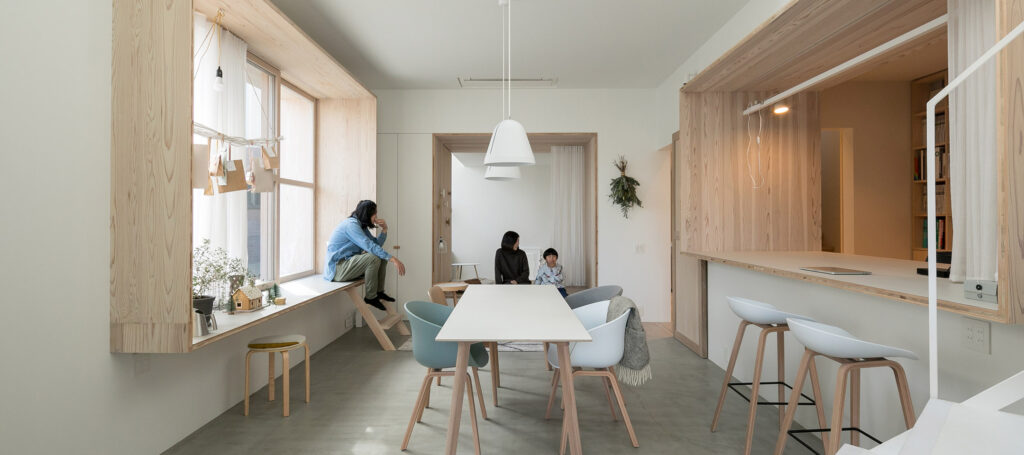 職住一体の建築家の自邸　ゆるやかに居場所をつなげ、仕事と生活の場をひとつに